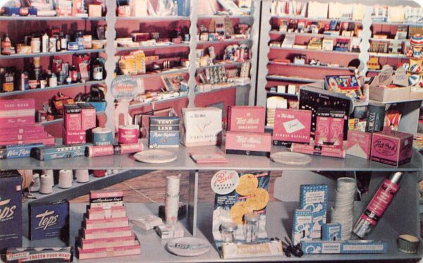 Allentown Pennsylvania Klein Bros Paper and Twine Co Showroom Postcard AA75050