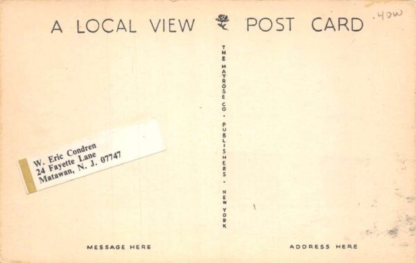 Rehoboth Beach Delaware Boardwalk and Beach Vintage Postcard AA75053 - Image 2