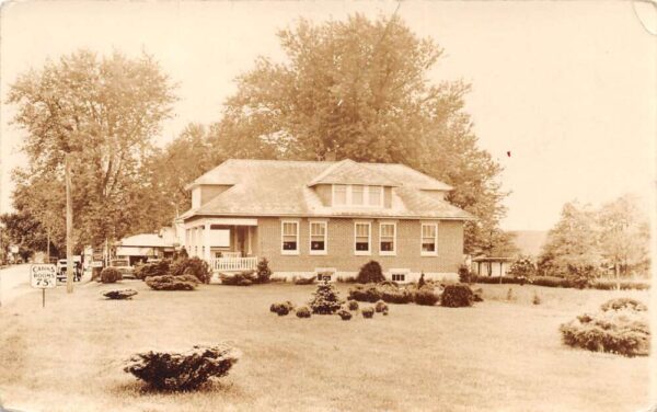 Clear Spring Pennsylvania Mrs Chas Garber Rooms Cabins Real Photo PC AA75058
