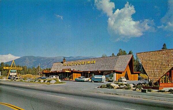 Tahoe Valley California The Outdoorsman Resort Wear, Photochrome PC U13730