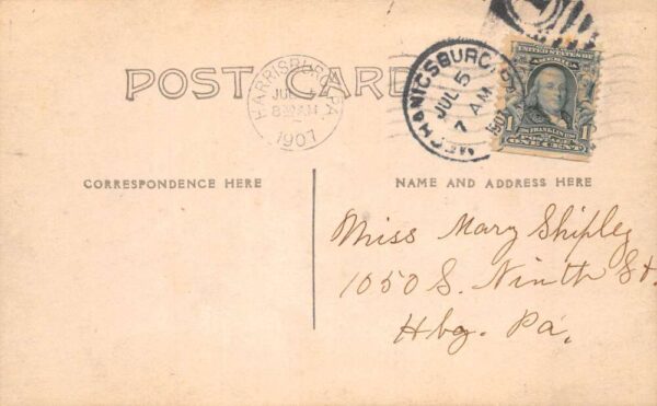 Harrisburg Pennsylvania Festival Presenting Prizes Real Photo Postcard AA75302 - Image 2