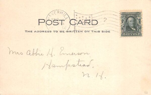 Haverhill Massachusetts Charles K Fox Party at Lake Real Photo Postcard AA75310 - Image 2