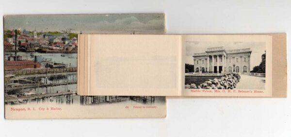 Newport Rhode Island City and Harbor Pull Out Views Vintage Postcard AA75479 - Image 4