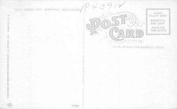 La Crosse Wisconsin State Bank Safe Deposit Boxes Vintage Postcard AA75646 - Image 2