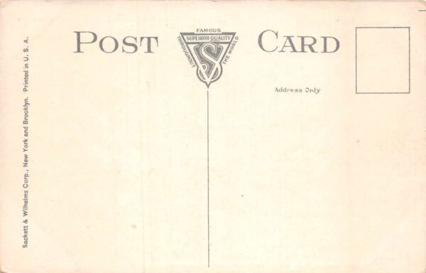 Camp Lewis Washington American Lake Fire Dept Vintage Postcard AA75655 - Image 2