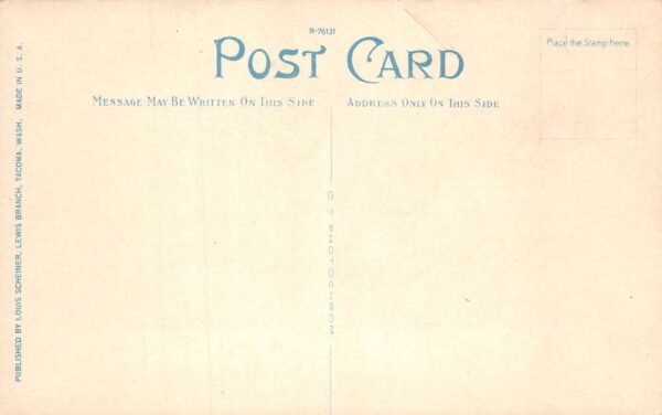 Camp Lewis Washington American Lake Fire Dept Cars Postcard AA75656 - Image 2