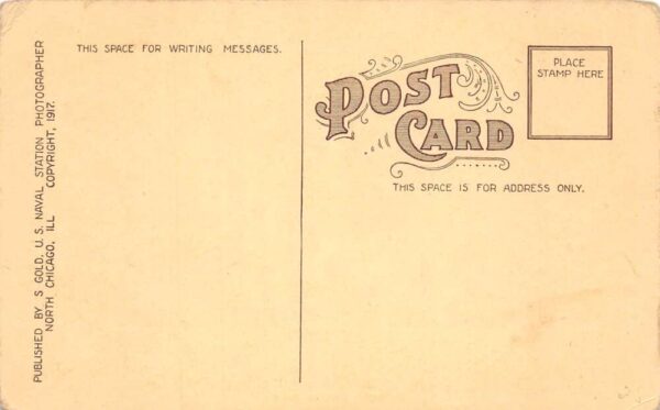 Chicago Illinois US Naval Station Boxing Rink Sports Postcard AA75750 - Image 2