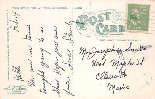 Newport News Virginia Virginia State School For Colored Deaf & Blind,PC U14024 - Image 2