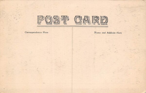 Bossardsville Pennsylvania Park Hotel, B/W Lithograph Vintage Postcard U14082 - Image 2