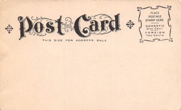 Sciota Pennsylvania Hamilton Union Church, Undivided Back Vintage PC U14189 - Image 2