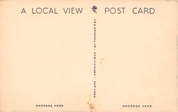 Long Beach Island New Jersey Sand Dunes, B/W Lithograph Vintage Postcard U14255 - Image 2