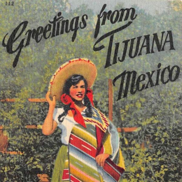 Vintage postcard from Mexico