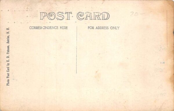 Antrim New Hampshire Theyer Lumber Mill Real Photo Vintage Postcard AA74575 - Image 2