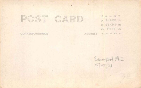 Searsport Maine Sunday Cyclone Disaster Chaucher House Vintage Postcard AA74511 - Image 2