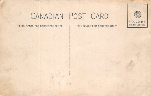 Canada Camp Site Camping Scene Real Photo Vintage Postcard AA74512 - Image 2