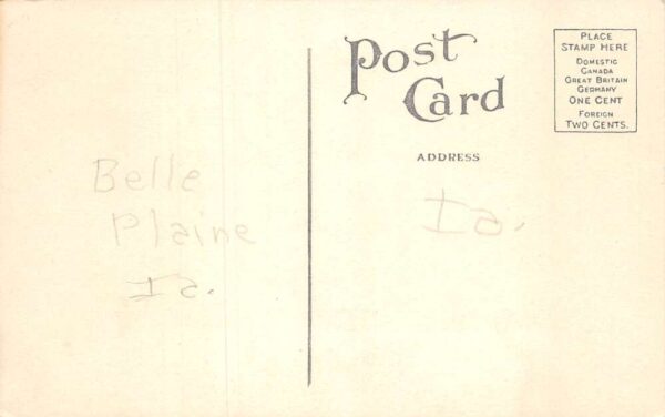 Belle Plaine Iowa Jumbo Artesian Well and Herring Cottage Postcard AA79623 - Image 2