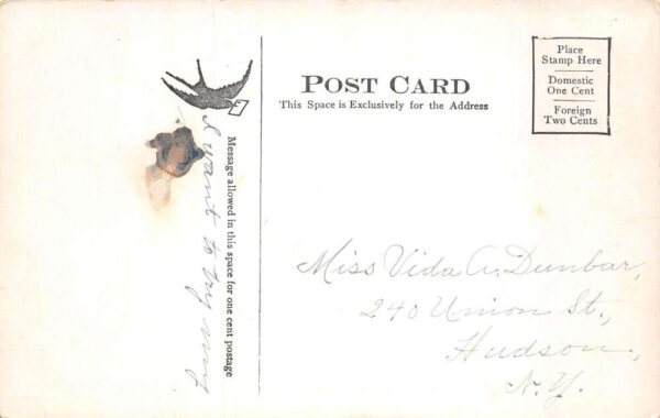 Chester Vermont Main Street and Hotel Fullerton In the Future Postcard AA82949 - Image 2