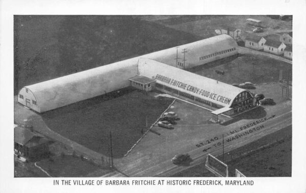 Frederick Maryland Barbara Fritchie Village Vintage Postcard AA82981