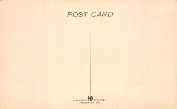 Frederick Maryland East Second Street Vintage Postcard AA82982 - Image 2