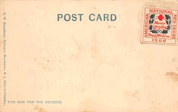 Penn's Grove New Jersey Pier Scene Ulrica Ship Vintage Postcard AA83132 - Image 2