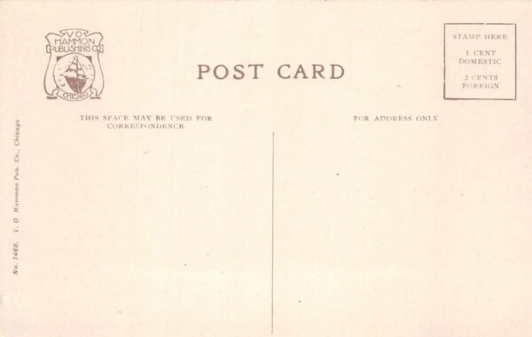 Chicago Illinois Marshal Field Co Dept Store Sub Structure Postcard AA83162 - Image 2