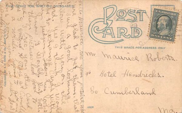 Asheville North Carolina YWCA The Henrietta Front View Vintage Postcard AA83250 - Image 2