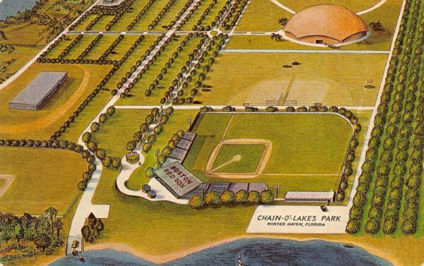 Winter Haven Florida Chain O'Lakes Park, Boston Red Sox Winter Home, PC U17867