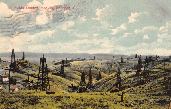 Coatinga California Oil Fields Limited, Section 21, Color Lithograph, PC U17879
