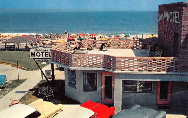 Rehoboth Beach Delaware Shirl Ann Motel & Apartments, Chrome, PC U17921