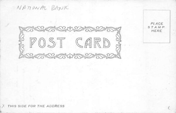 Oneonta New York Wilber National Bank before Fire Disaster Postcard AA83452 - Image 2