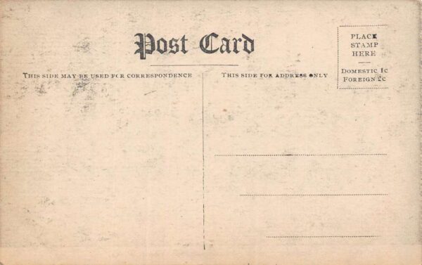 Bethany West Virginia Interior Of Study Of Alexander Campbell, Postcard U18074 - Image 2
