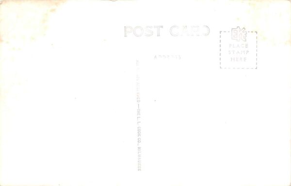 West Bend Wisconsin Main Street Real Photo Vintage Postcard AA83527 - Image 2