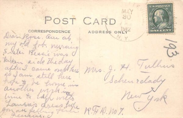 Charlottesville New York Main Street Looking East Real Photo Postcard AA83529 - Image 2
