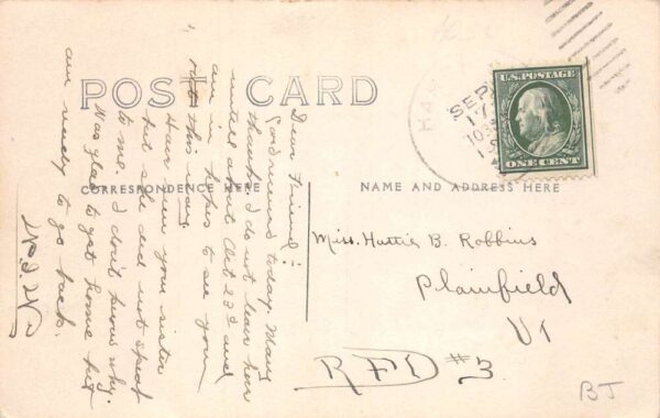 Fromberg Montana Greetings Main St Church Depot Multiview Real Photo PC AA83538 - Image 2
