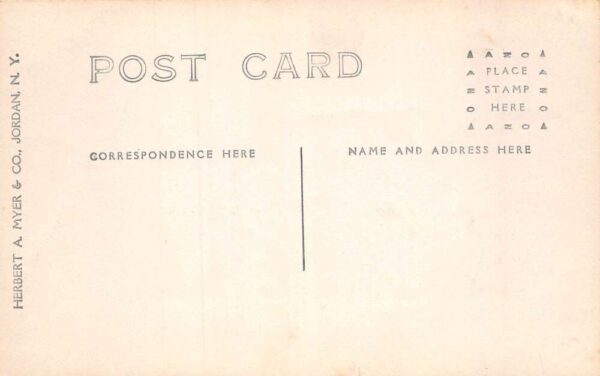 Brier Hill New York IOOF Hall Real Photo Vintage Postcard AA83550 - Image 2
