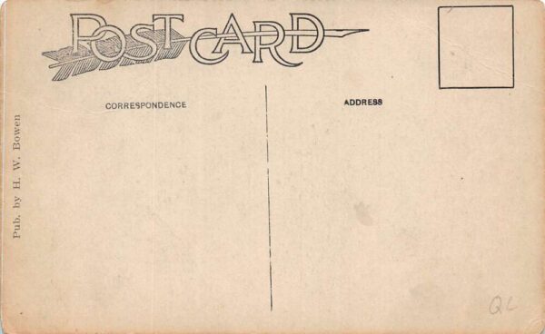 Chebeague Island Maine Artist Point, Sky Tinted, Vintage Postcard U18128 - Image 2