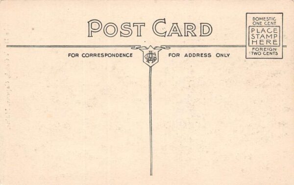 Capens Maine The Day's Catch, B/W Lithograph, Vintage Postcard U18134 - Image 2