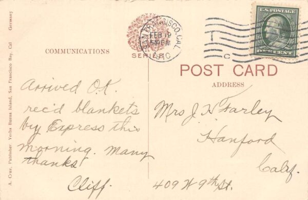 Yerba Buena Island Sham Battle At Barracks, San Francisco Bay, PC U18180 - Image 2