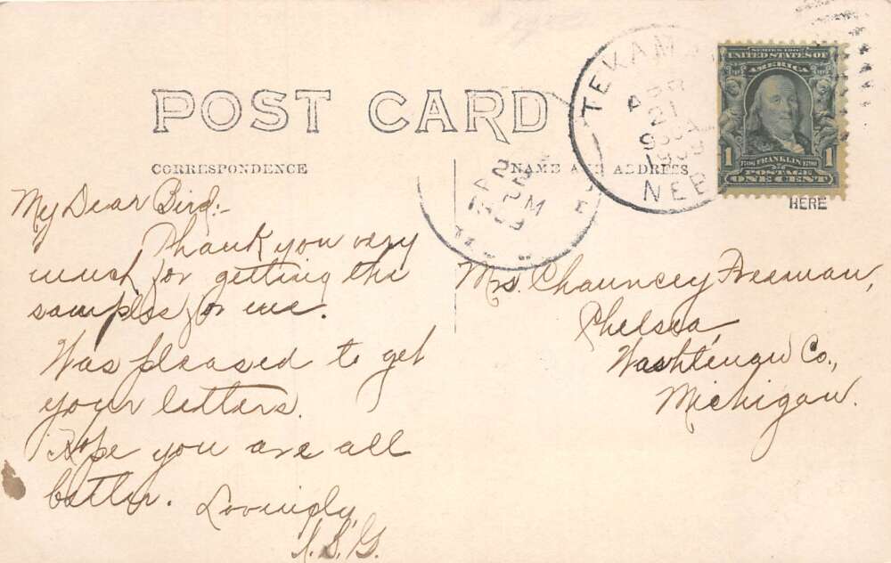 Tekamah Nebraska Greetings Multiview Scenes Real Photo Postcard AA83629 - Image 2