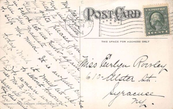 Grand Rapids Michigan Foster Stevens Store Art Dept Interior Postcard AA83645 - Image 2