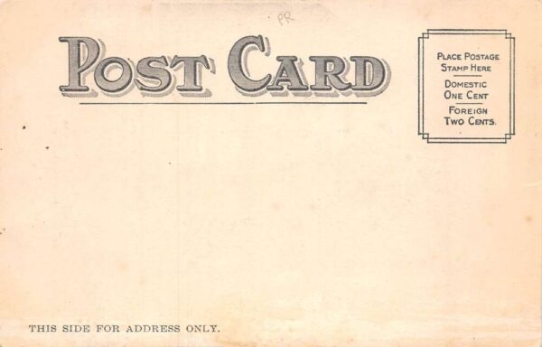 Paterson New Jersey Boston Store Pianos Glitter Vintage Postcard AA83686 - Image 2