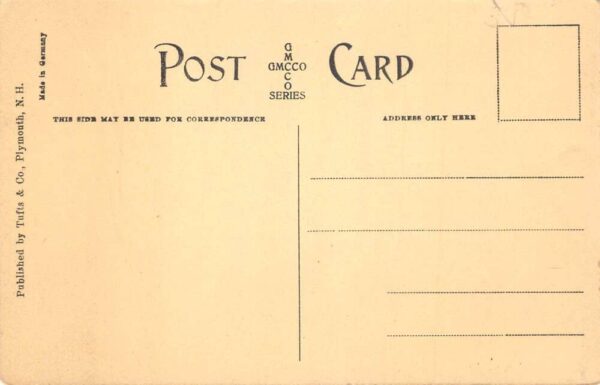 Plymouth New Hampshire Old Court House Vintage Postcard AA83704 - Image 2