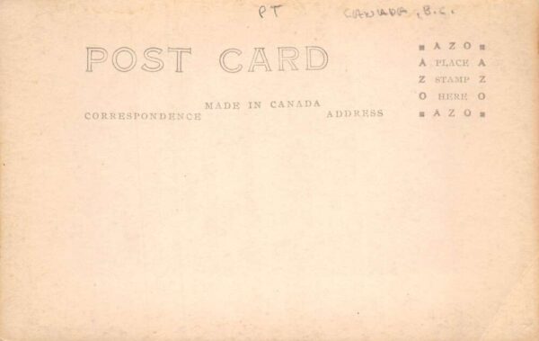 Atlin Lake Canada Tahrane Passenger Boat Scenic View Real Photo Postcard AA83769 - Image 2