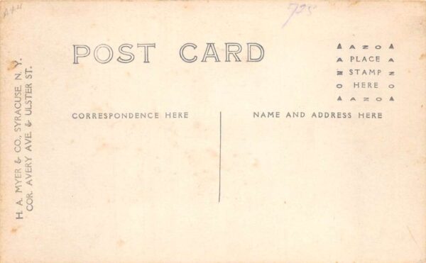 Hammond New York Main Street Business District Real Photo Postcard AA84022 - Image 2