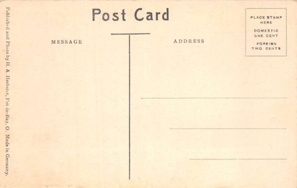 Put in Bay Ohio Steamer Put In Bay Ship Vintage Postcard AA84082 - Image 2