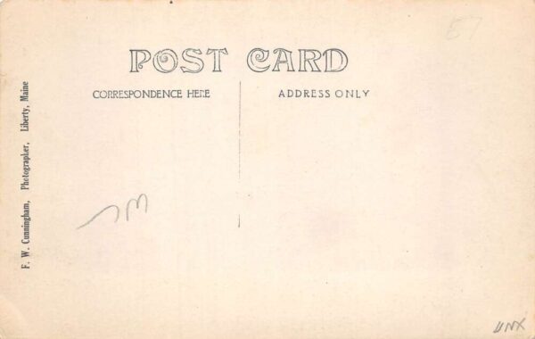 North Appleton Maine Waterman Store and Post Office Real Photo Postcard AA84247 - Image 2