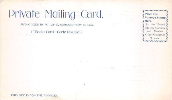 New Orleans Louisiana Audubon Park Horticultural Hall Private Mail PC AA84261 - Image 2