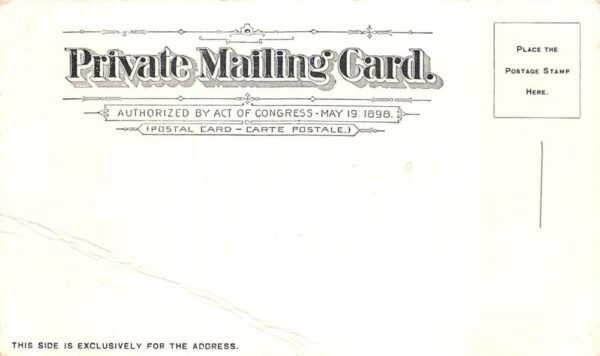 Thousand Islands New York Steamer Toronto Richelieu Line Private Mail PC AA84336 - Image 2
