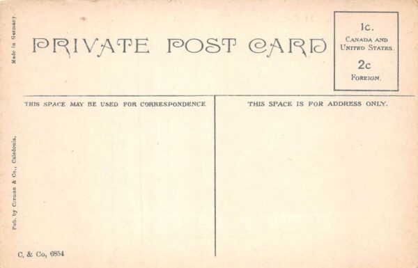 Caledonia Ontario Canada Presbyterian Church Vintage Postcard AA75995 - Image 2