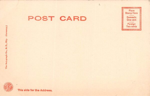 Duquesne Pennsylvania Duquesne Furnaces, Rotograph Co., Vintage Postcard U14794 - Image 2